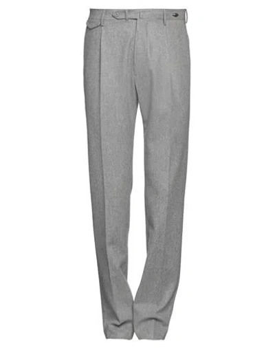 Tagliatore Man Pants Grey Size 30 Virgin Wool In Gray