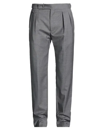 Tagliatore Man Pants Grey Size 32 Virgin Wool, Elastane In Gray