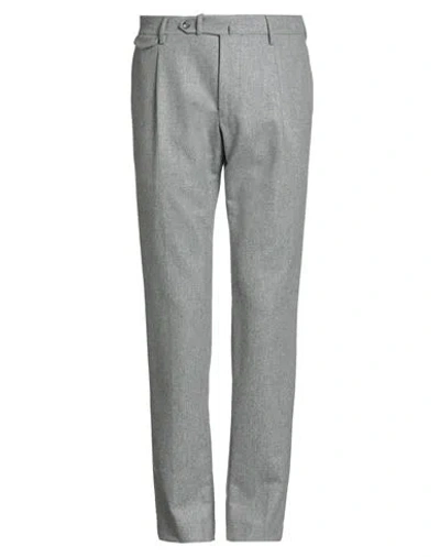 Tagliatore Man Pants Light Grey Size 32 Virgin Wool In Gray