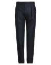 Tagliatore Man Pants Charcoal Size 34 Virgin Wool, Elastane In Blue