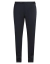 Tagliatore Man Pants Midnight Blue Size 40 Cotton, Elastane