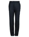 Tagliatore Man Pants Navy Size 36 Linen