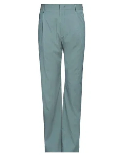 Tagliatore Man Pants Pastel Blue Size 30 Virgin Wool, Polyamide, Elastane In Blue