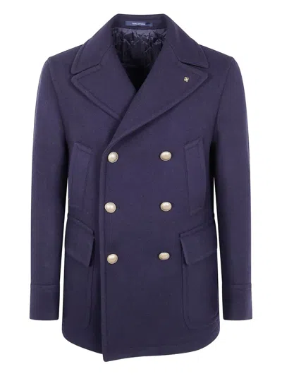 Tagliatore Man "sailing" Sport Jacket In Blue