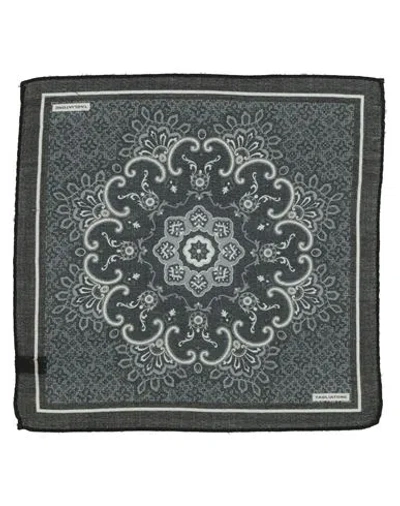 Tagliatore Man Scarf Black Size - Wool