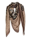 Tagliatore Man Scarf Chocolate Brown Size - Wool
