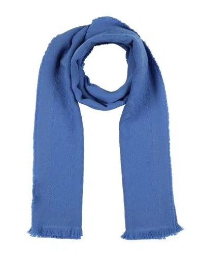 Tagliatore Man Scarf Light Blue Size - Wool