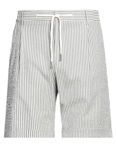 Tagliatore Man Shorts & Bermuda Shorts Midnight Blue Size 42 Cotton, Elastane, Polyamide