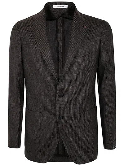Tagliatore Man Single Breast Jacket In Black