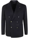 Tagliatore Men's Man Single Breast Jacket In Blue