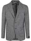 Tagliatore Men's Man Single Breast Jacket In Black