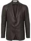 Tagliatore Men's Man Single Breast Jacket In Brown