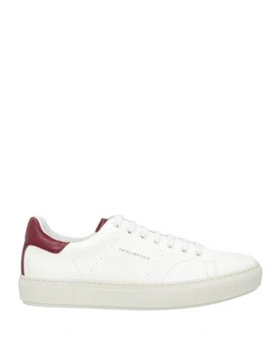 Tagliatore Man Sneakers White Size 8 Leather