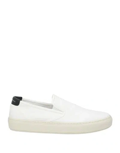 Tagliatore Man Sneakers White Size 7 Textile Fibers