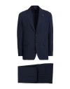 Tagliatore Man Suit Midnight Blue Size 34 Virgin Wool, Polyamide, Elastane