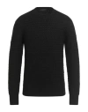 Tagliatore Man Sweater Black Size 42 Wool