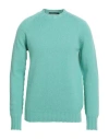 Tagliatore Man Sweater Light Green Size 38 Cashmere In Green