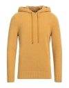 Tagliatore Man Sweater Marigold Size 40 Virgin Wool, Polyamide In Yellow