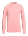 Tagliatore Man Sweater Pink Size 38 Cashmere