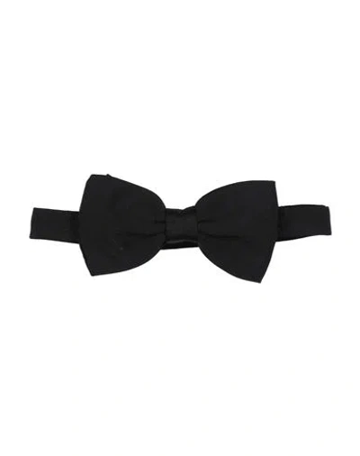 Tagliatore Man Ties & Bow Ties Black Size - Polyester