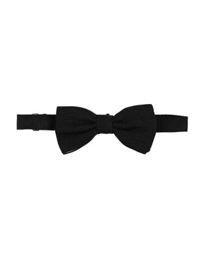 Tagliatore Man Ties & Bow Ties Black Size - Silk