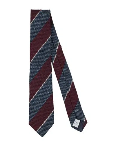 Tagliatore Man Ties & Bow Ties Burgundy Size - Silk In Red