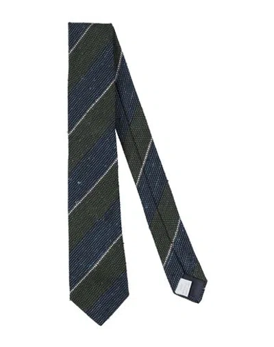 Tagliatore Man Ties & Bow Ties Green Size - Silk