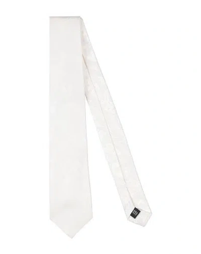 Tagliatore Man Ties & Bow Ties Ivory Size - Silk