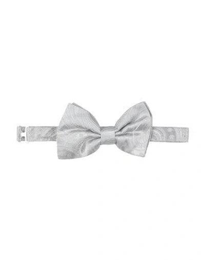 Tagliatore Man Ties & Bow Ties Light Grey Size - Silk In Gray