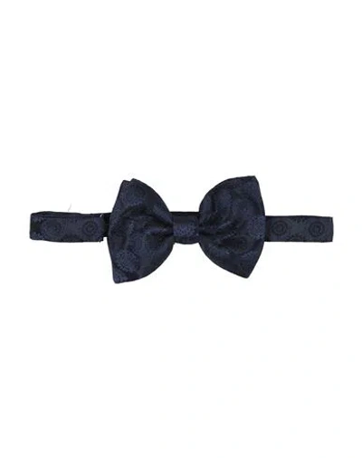 Tagliatore Man Ties & Bow Ties Midnight Blue Size - Silk