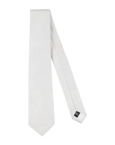 Tagliatore Man Ties & Bow Ties Off White Size - Silk