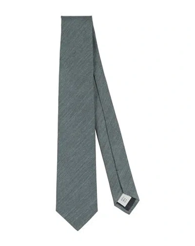 Tagliatore Man Ties & Bow Ties Slate Blue Size - Silk