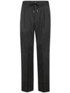 Tagliatore Man Trousers Clothing In Black