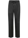 Tagliatore Man Trousers Clothing In Black