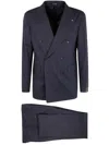 Tagliatore Bruce Wool Double-breasted Suit <br/> In Blue