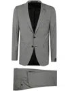 Tagliatore Men's Man Trousers Suit In White & Black