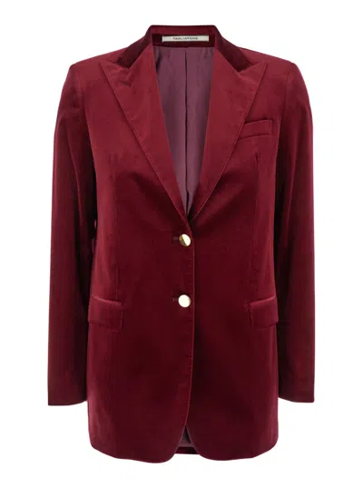 TAGLIATORE MAROON SINGLE BREASTED BLAZER
