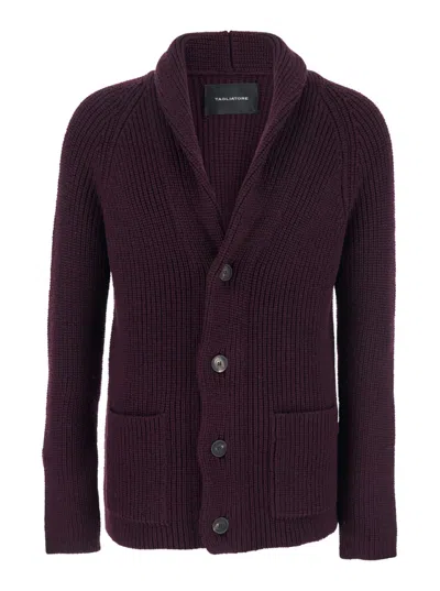 TAGLIATORE MAROOO SHAWL COLLAR CARDIGAN
