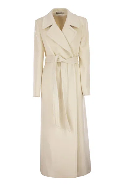 Tagliatore Melody - Virgin Wool Coat In Neutral