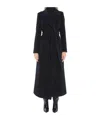Tagliatore Melody Classic-lapels Coat In Black