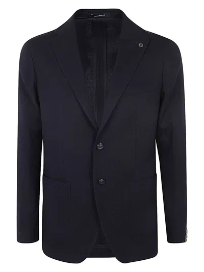 TAGLIATORE MEN'S BISTRETCH SINGLE BREASTED BLAZER