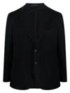 Tagliatore Tailored Jacket With Notched Lapels In Blue