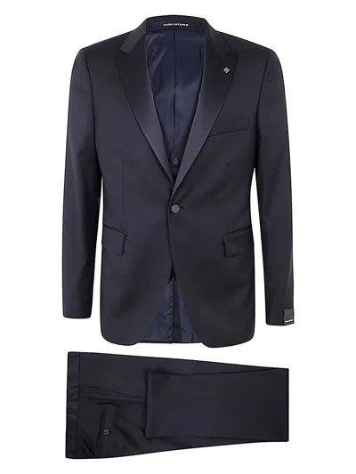 TAGLIATORE MEN'S CLASSIC SMOKING WITH GILET