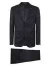 Tagliatore Suit In Black