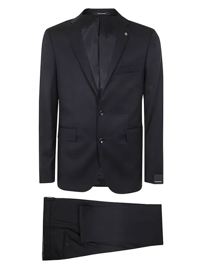 TAGLIATORE MEN'S CLASSIC SUIT WITH CONSTRUCTED SHOULDER