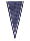 Tagliatore Men's Cotton And Silk Shawl In Blue