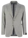 Tagliatore Men's Cotton, Silk And Stretch Wool Jacket In Blue