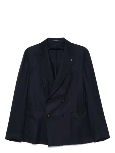 TAGLIATORE MEN'S DOUBLE-BREASTED JACKET
