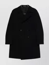 Tagliatore Arden Double-breasted Coat In Black