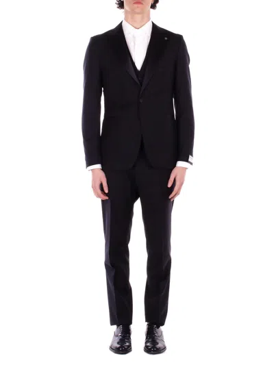 Tagliatore Men's Dress Efbr15a01060004 B5083 Blue Suit In Other